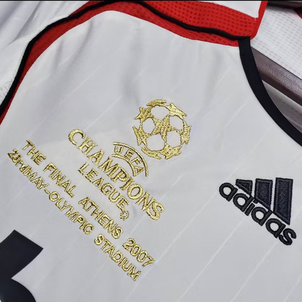 2006/07 Retro Ac Milan UCL Final Away Jersey