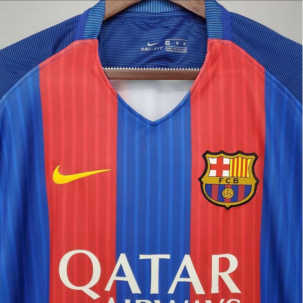 2016/17 Retro Barcelona Home Jersey