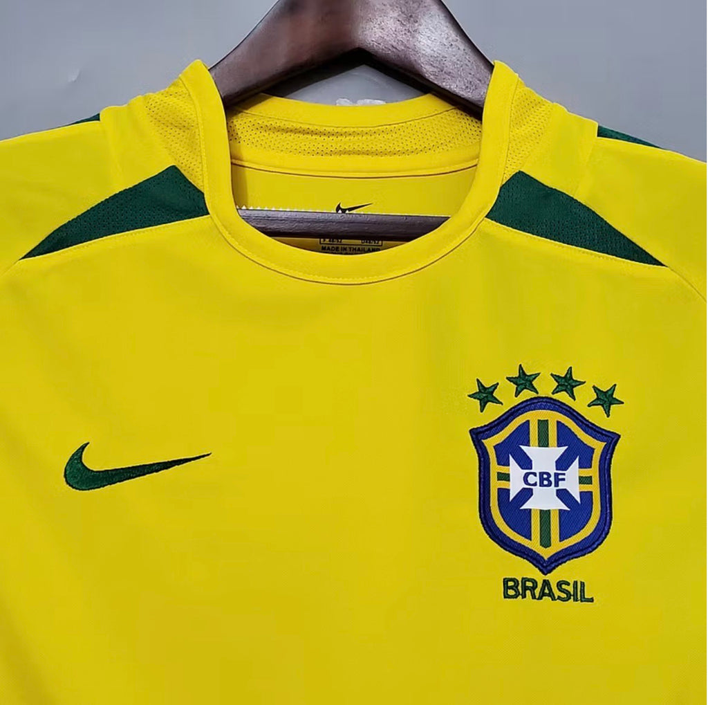 2002 Retro Brazil World Cup Jersey