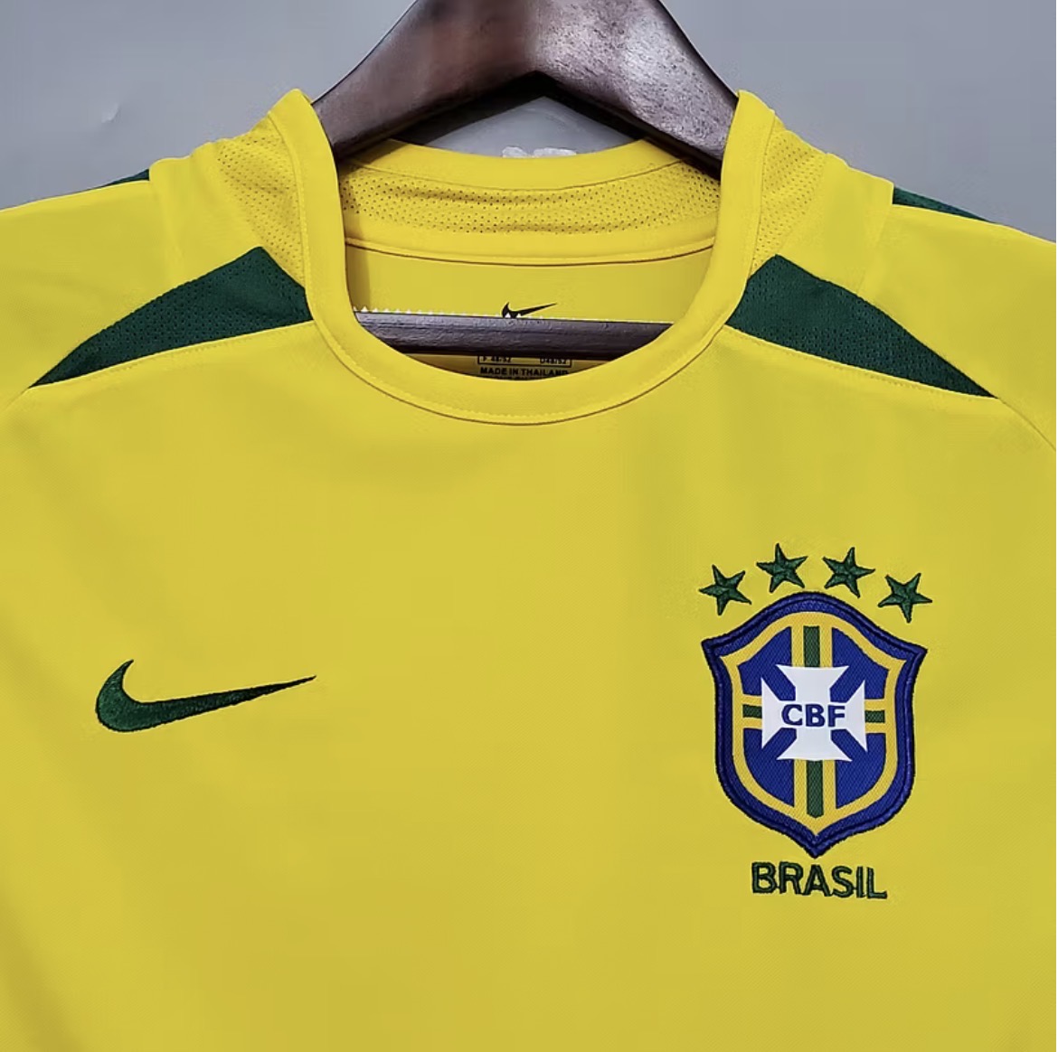 2002 Retro Brazil World Cup Jersey