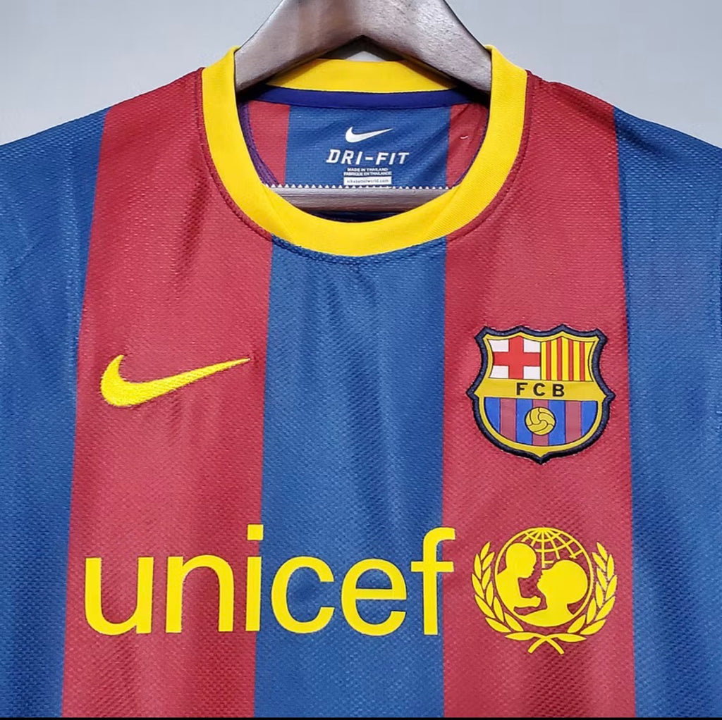 2010/11 Retro Barcelona Home Jersey