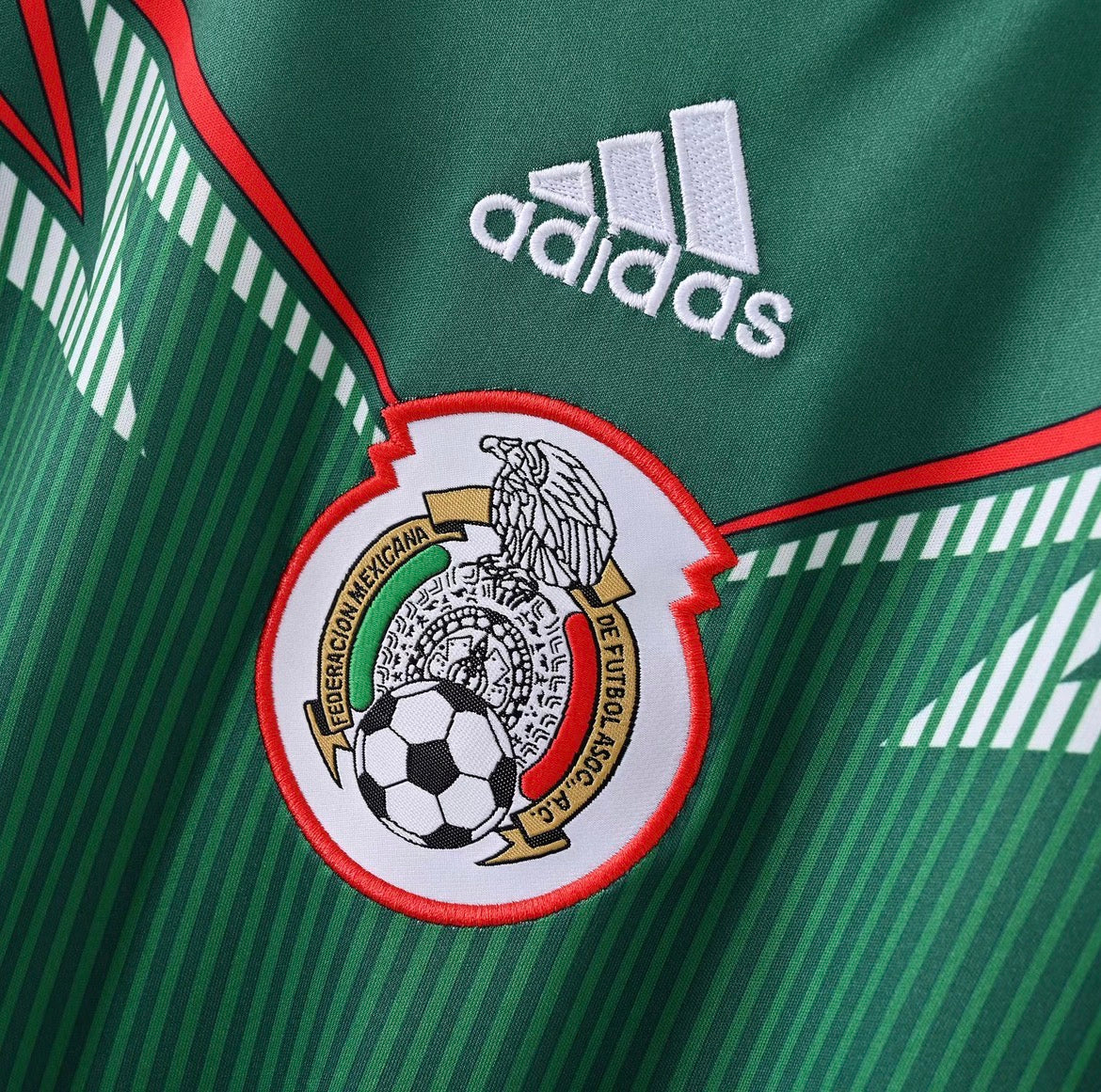 2014 Retro Mexico Home World Cup Jersey