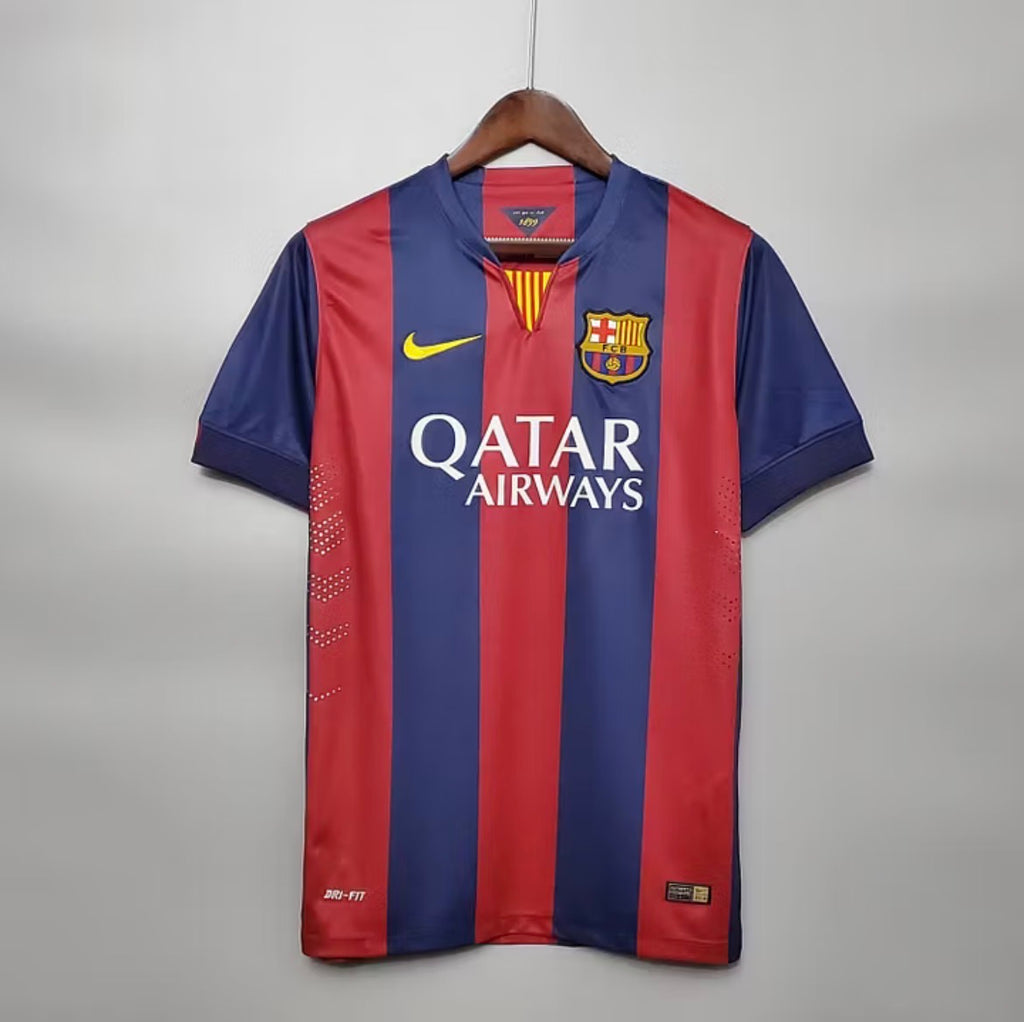 2014/15 Retro Barcelona Home Jersey