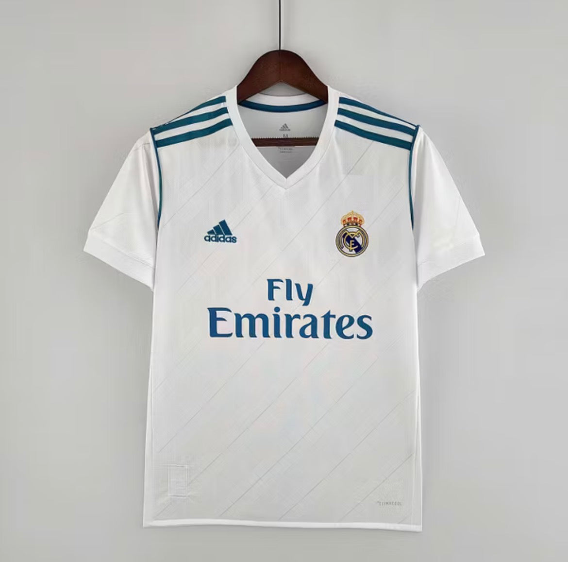 2017/18 Retro Real Madrid Home Jersey