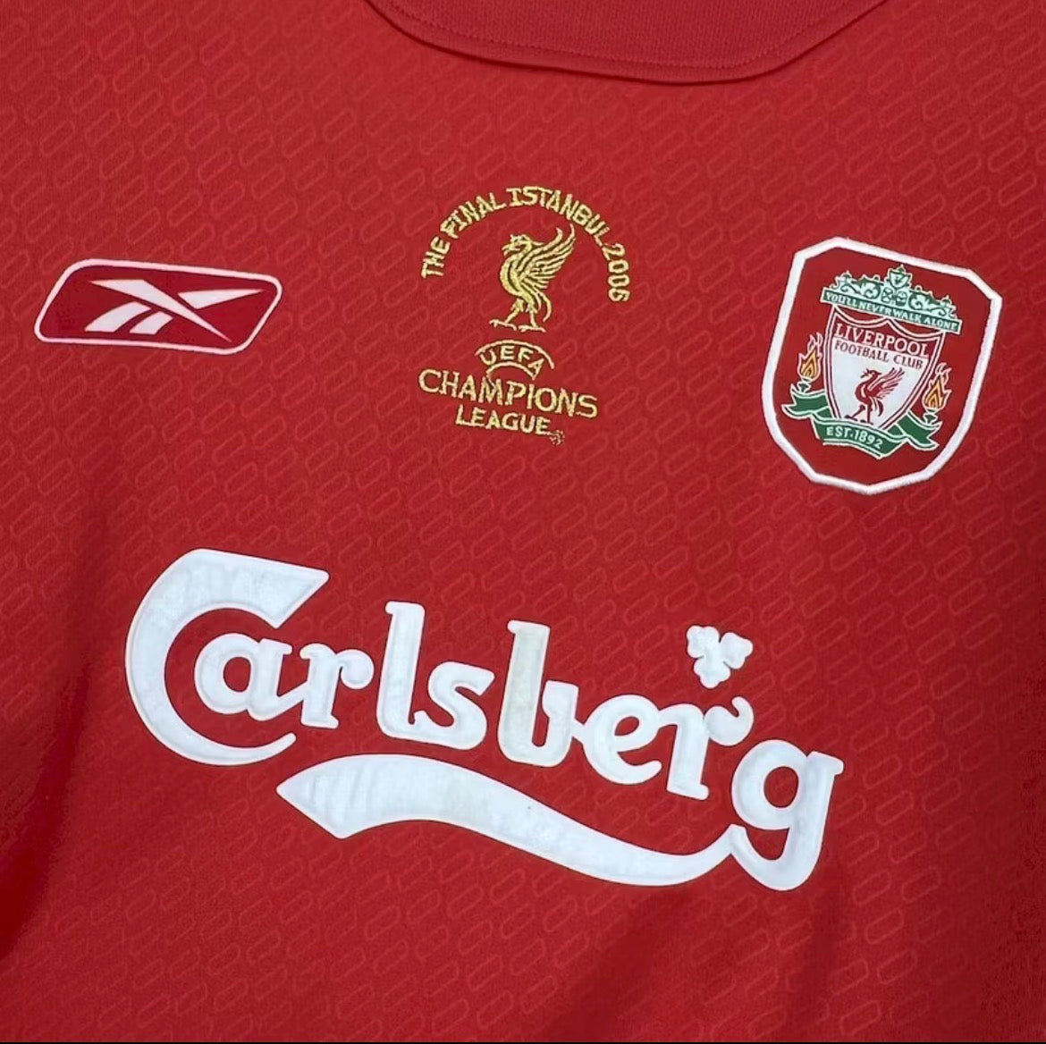 2004/05 Retro Liverpool UCL Final Home Jersey (Miracle of Istanbul)