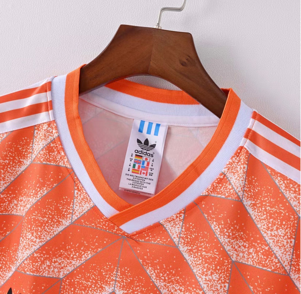1988 Retro Netherlands Euro Jersey