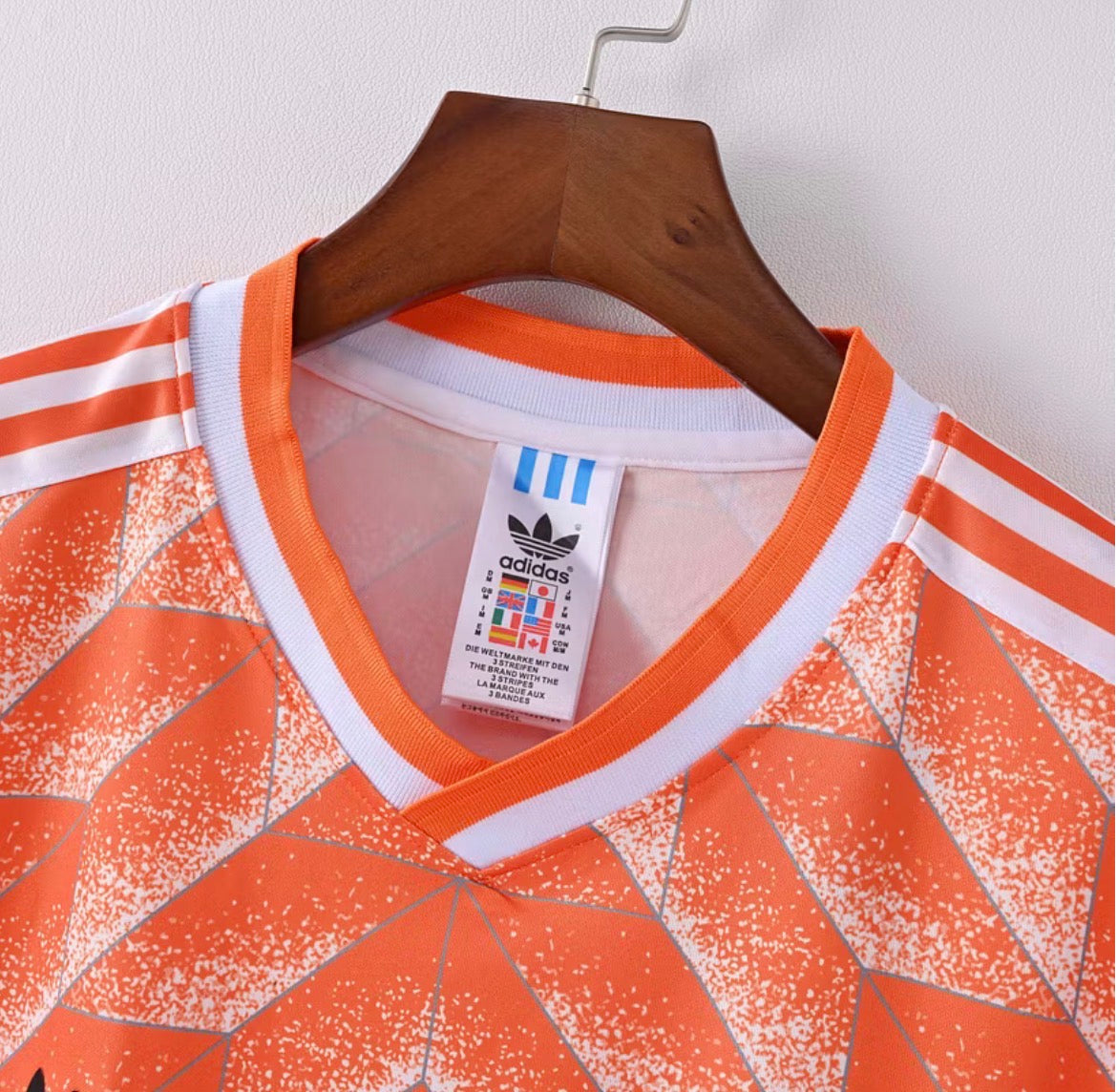 1988 Retro Netherlands Euro Jersey