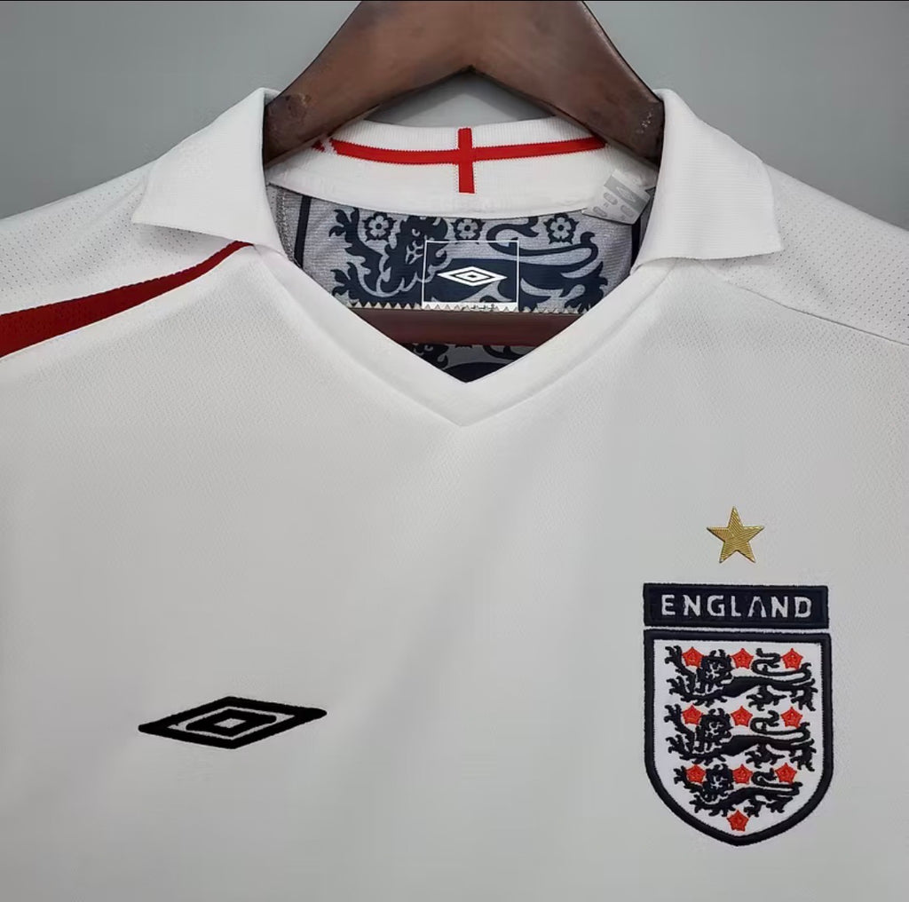 2006 Retro England Home World Cup Jersey