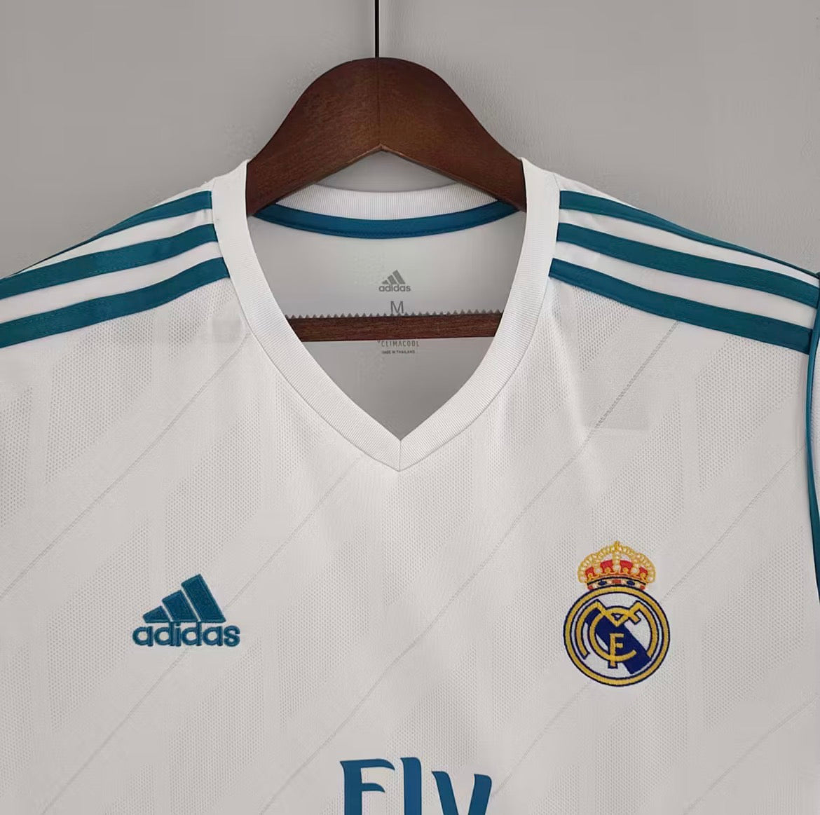 2017/18 Retro Real Madrid Home Jersey