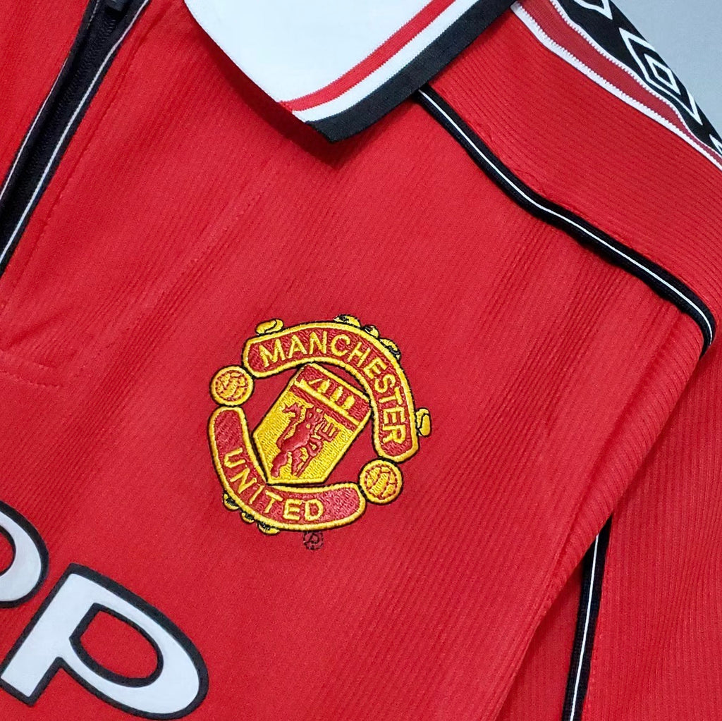1998/99 Retro Manchester United Home Jersey