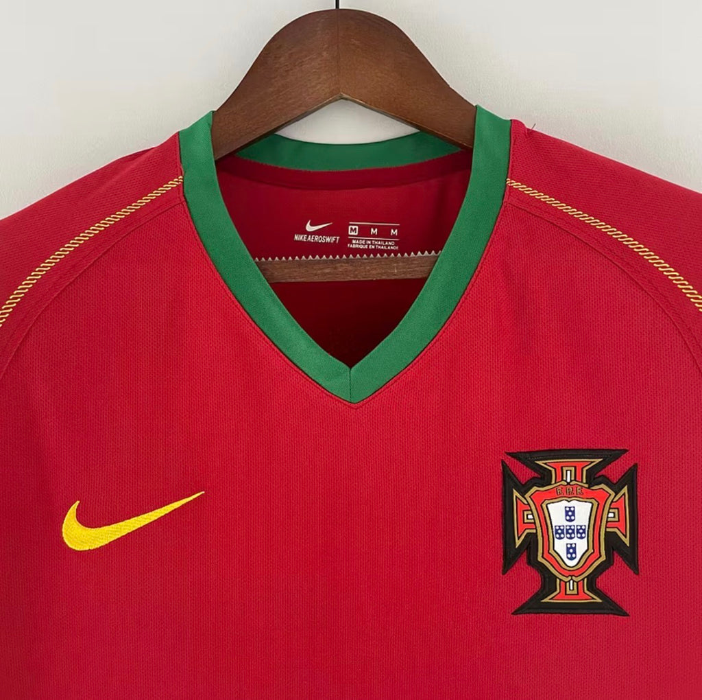 2006 Retro Portugal Home World Cup Jersey