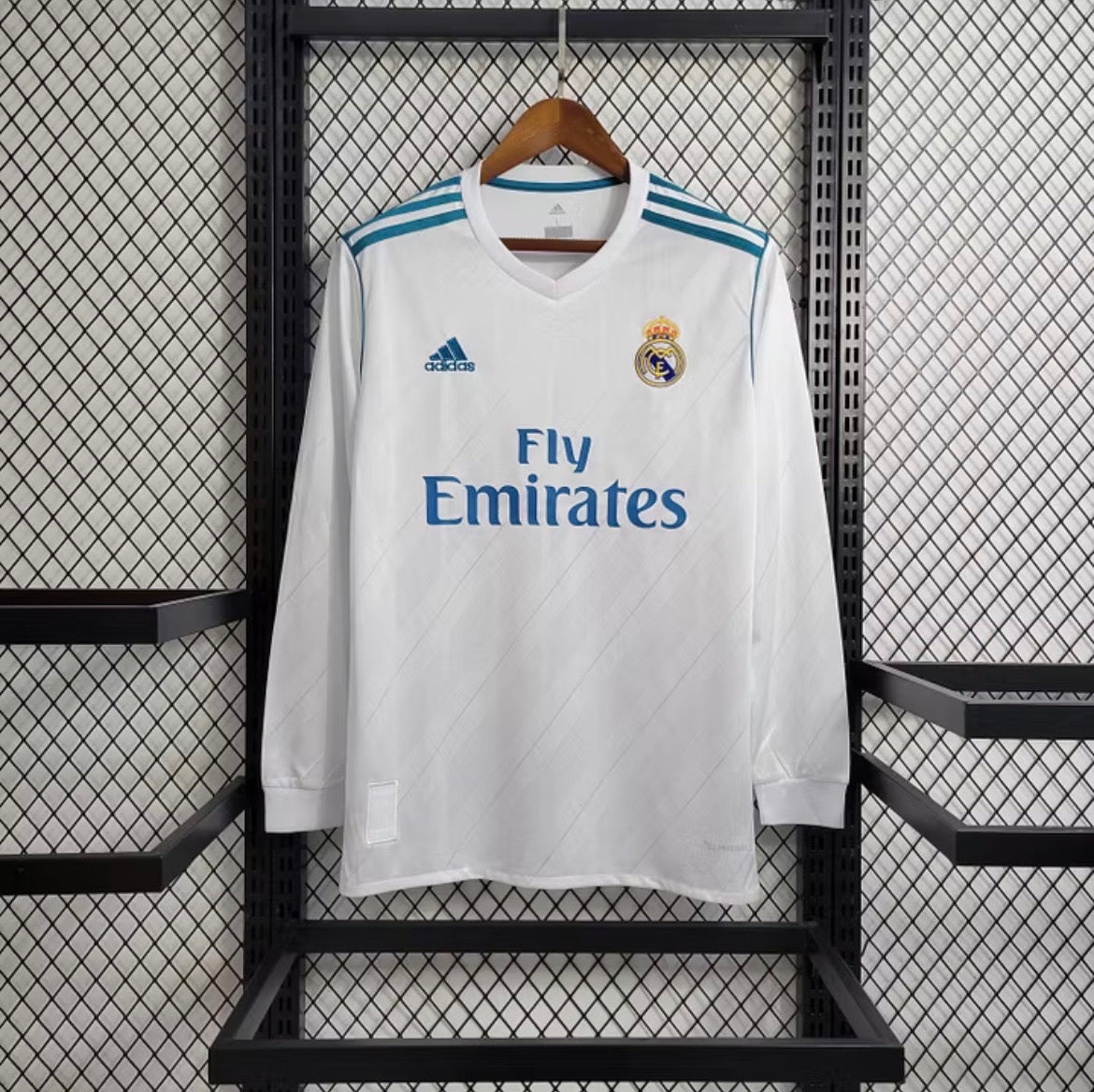 2017/18 Retro Real Madrid Home Jersey