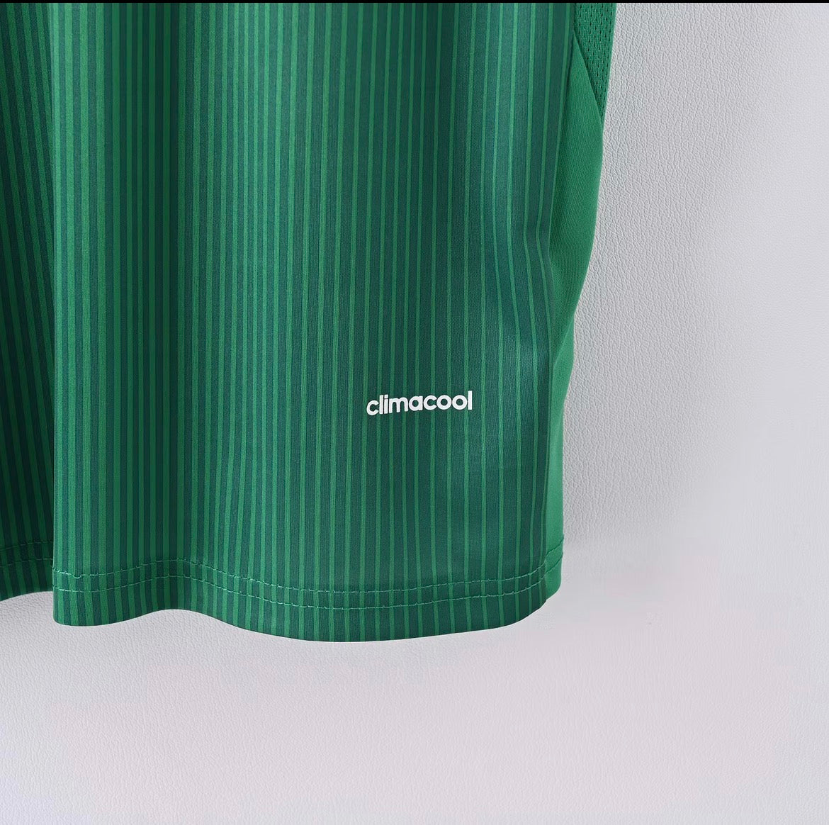 2014 Retro Mexico Home World Cup Jersey