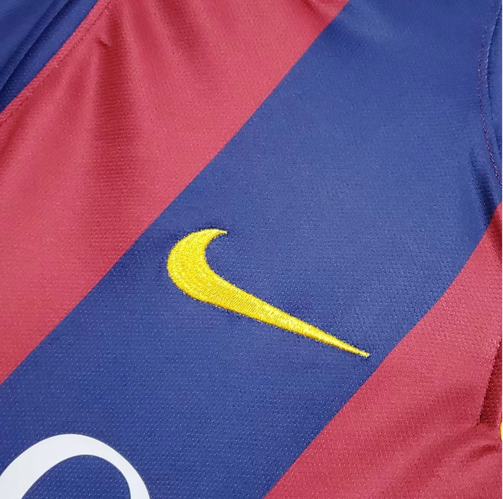 2014/15 Retro Barcelona Home Jersey