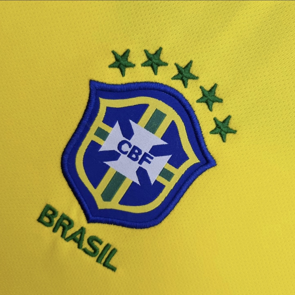 2004 Retro Brazil Home Jersey