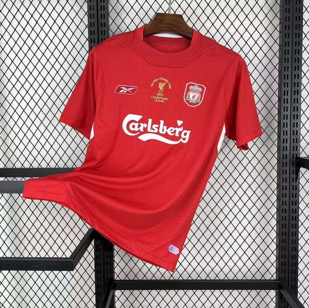 2004/05 Retro Liverpool UCL Final Home Jersey (Miracle of Istanbul)