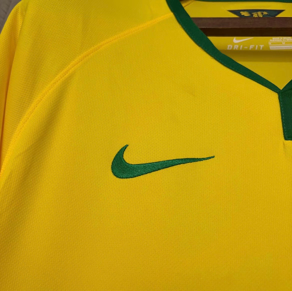 2014 Retro Brazil Home World Cup Jersey