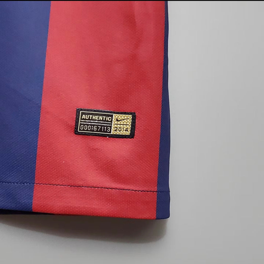 2014/15 Retro Barcelona Home Jersey