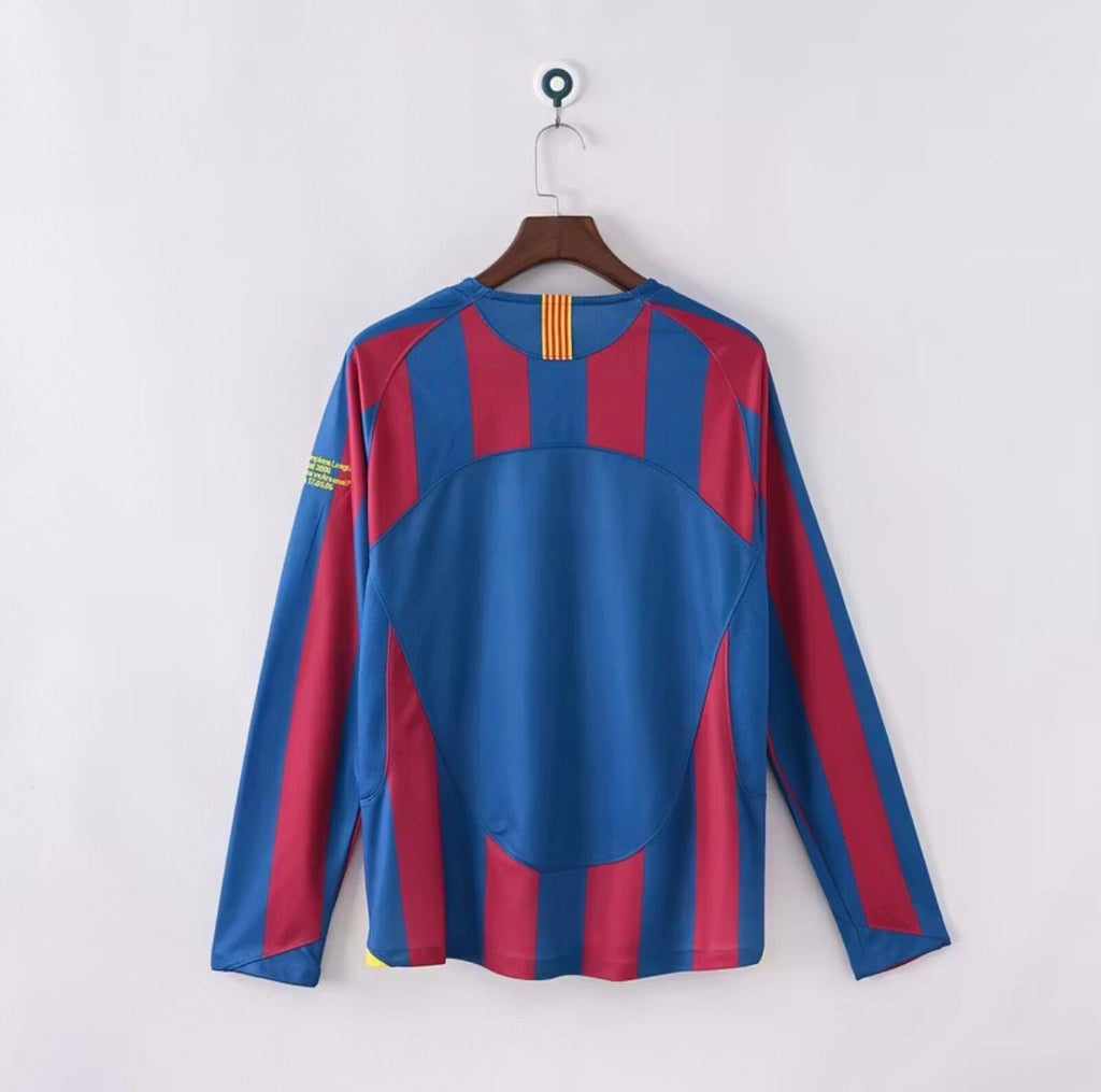 2005/06 Retro Barcelona Home Jersey