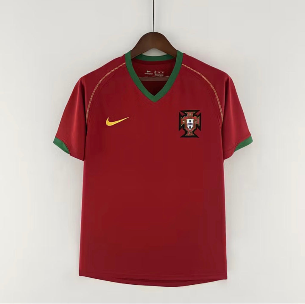2006 Retro Portugal Home World Cup Jersey