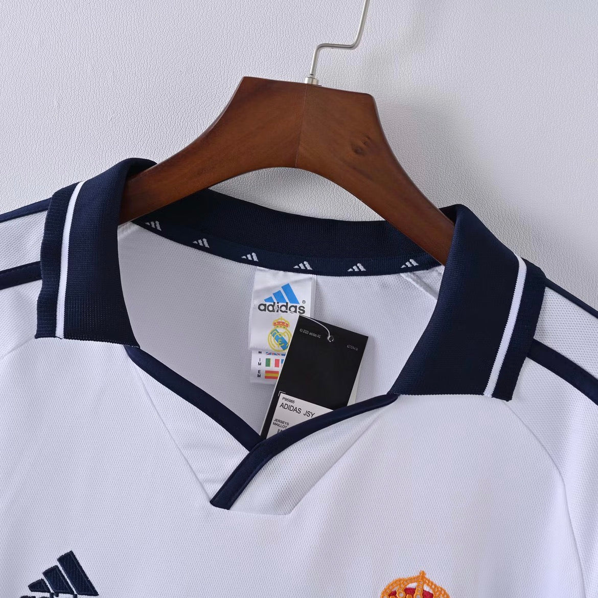2000/01 Retro Real Madrid Home Jersey