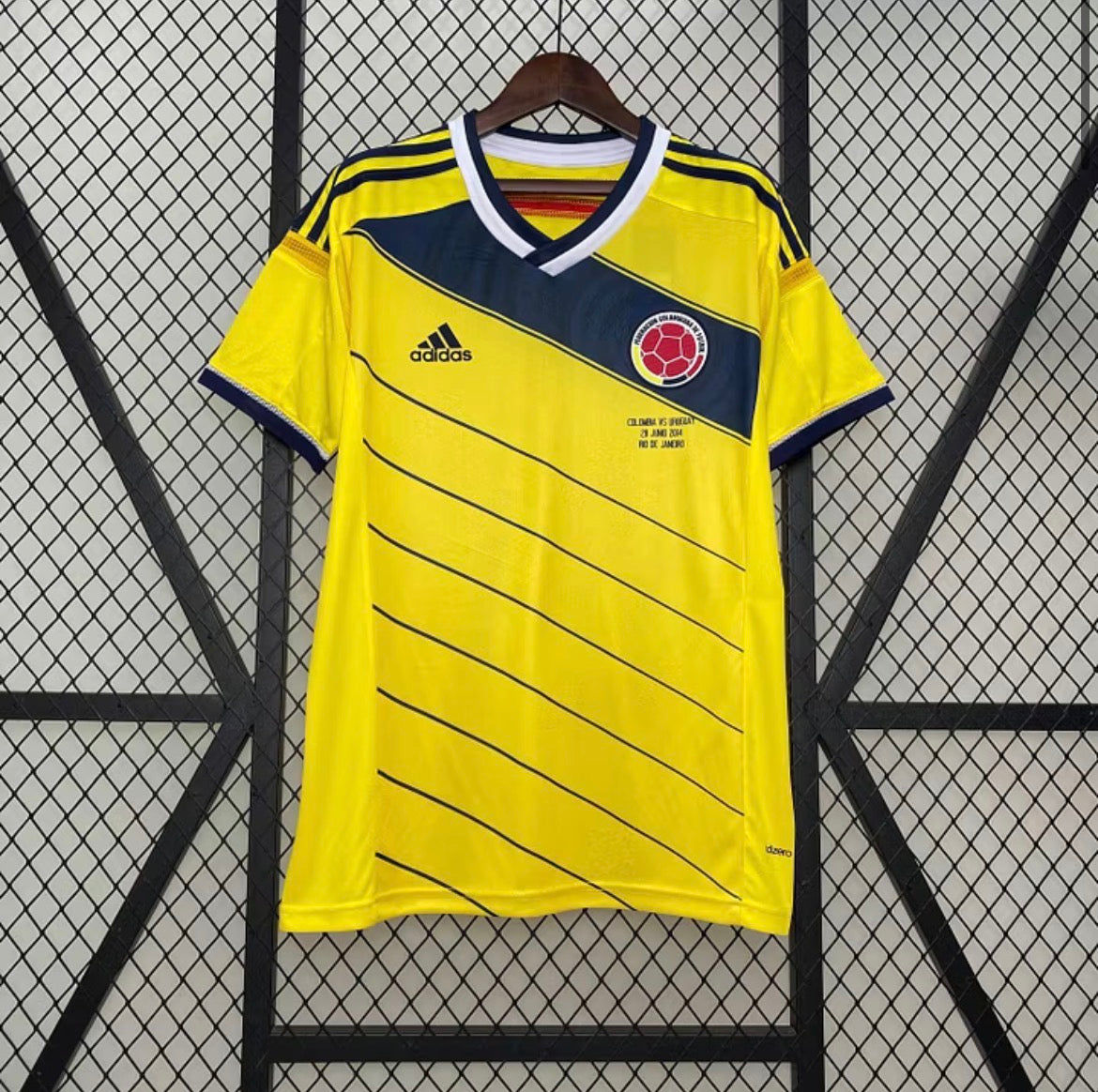 2014 Retro Columbia World Cup Home Jersey