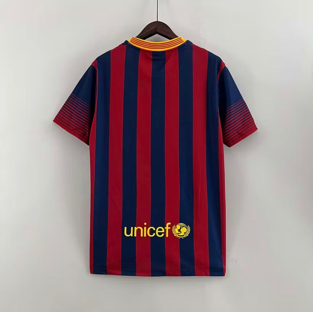 2013/14 Retro Barcelona Home Jersey