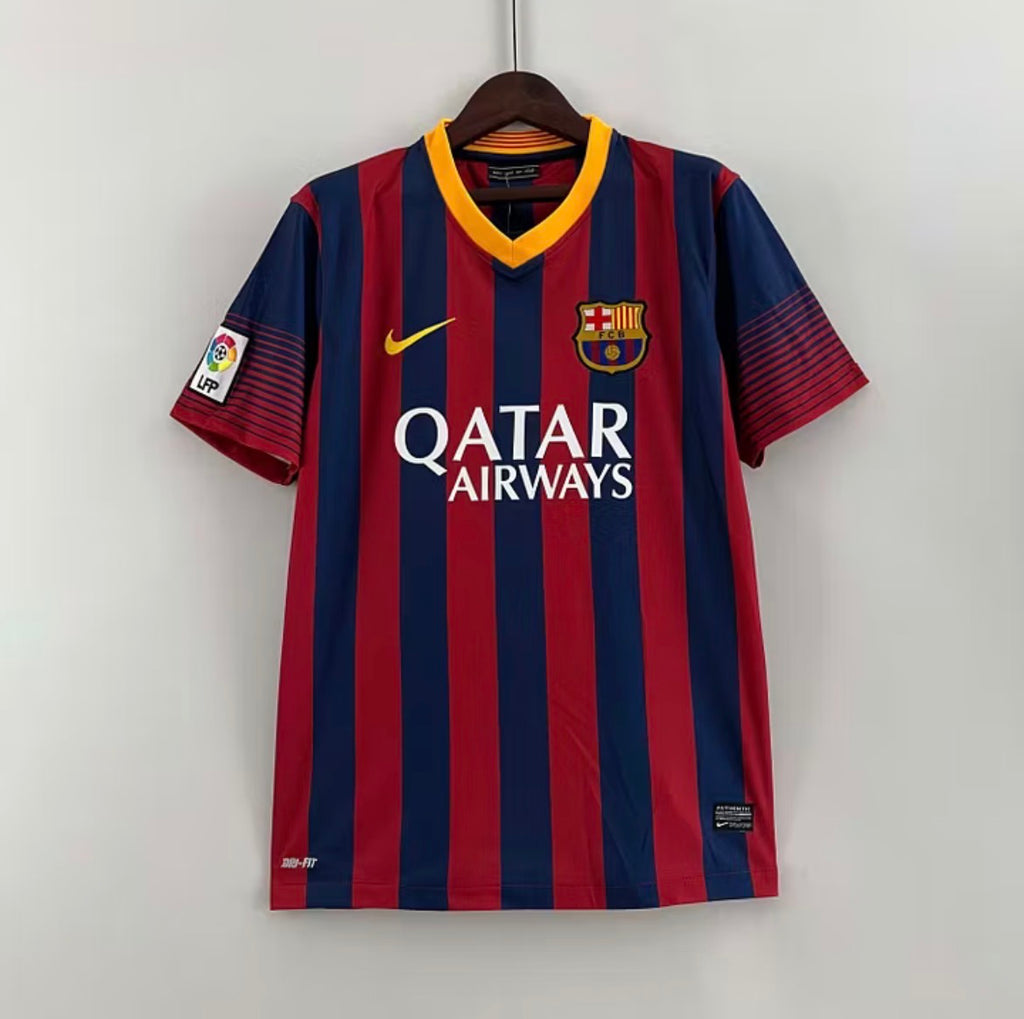 2013/14 Retro Barcelona Home Jersey
