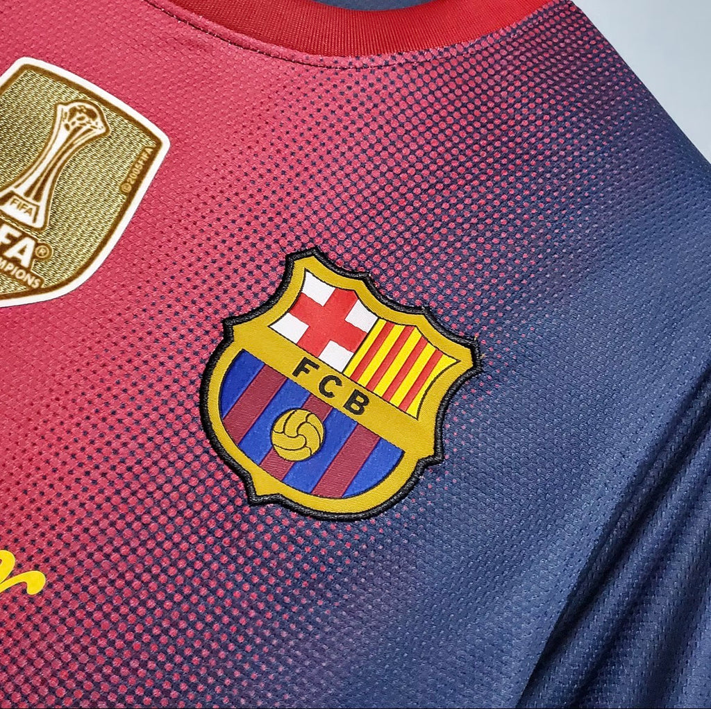 2012/13 Retro Barcelona Home Jersey