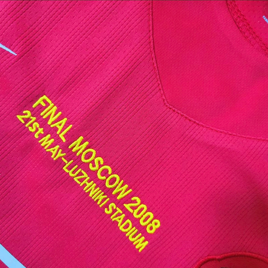 2007/08 Retro Manchester United UCL Final Home Jersey
