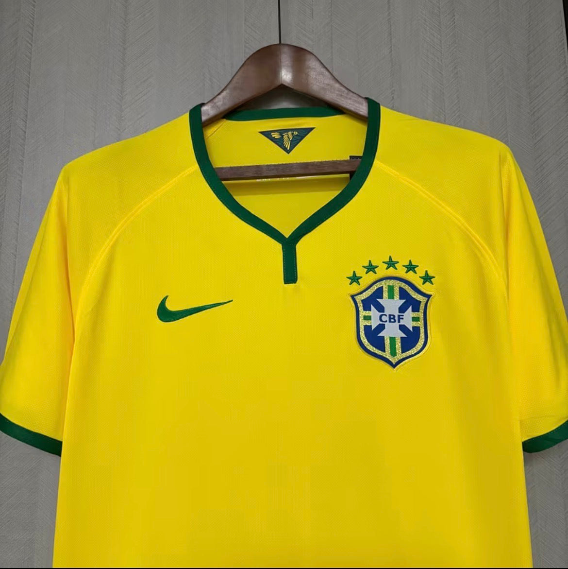 2014 Retro Brazil Home World Cup Jersey