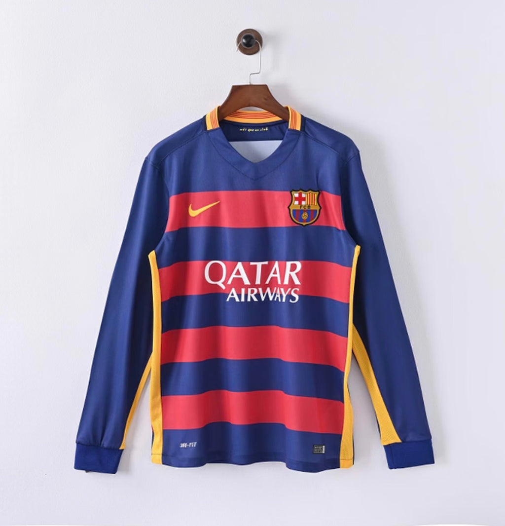 2015/16 Retro Barcelona Home Jersey