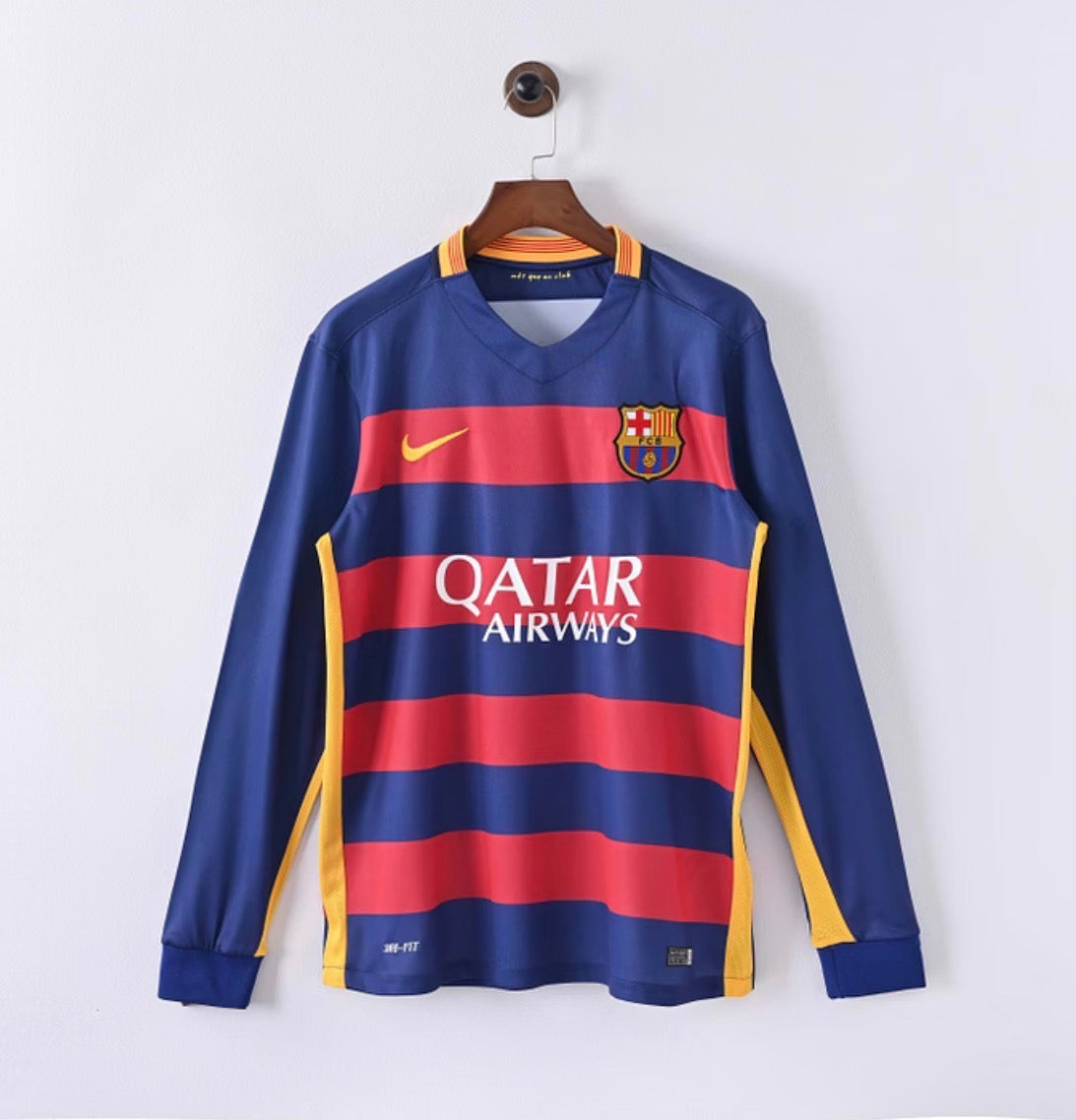 2015/16 Retro Barcelona Home Jersey