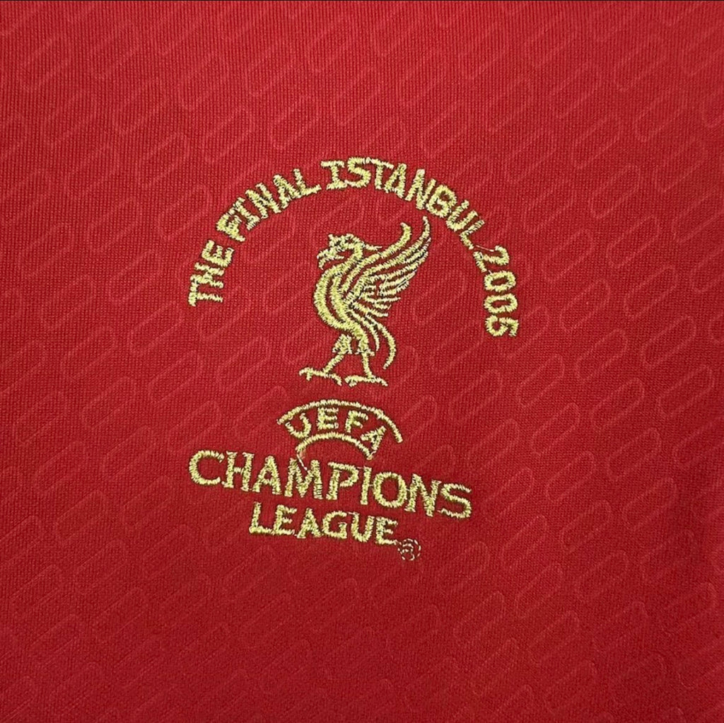 2004/05 Retro Liverpool UCL Final Home Jersey (Miracle of Istanbul)