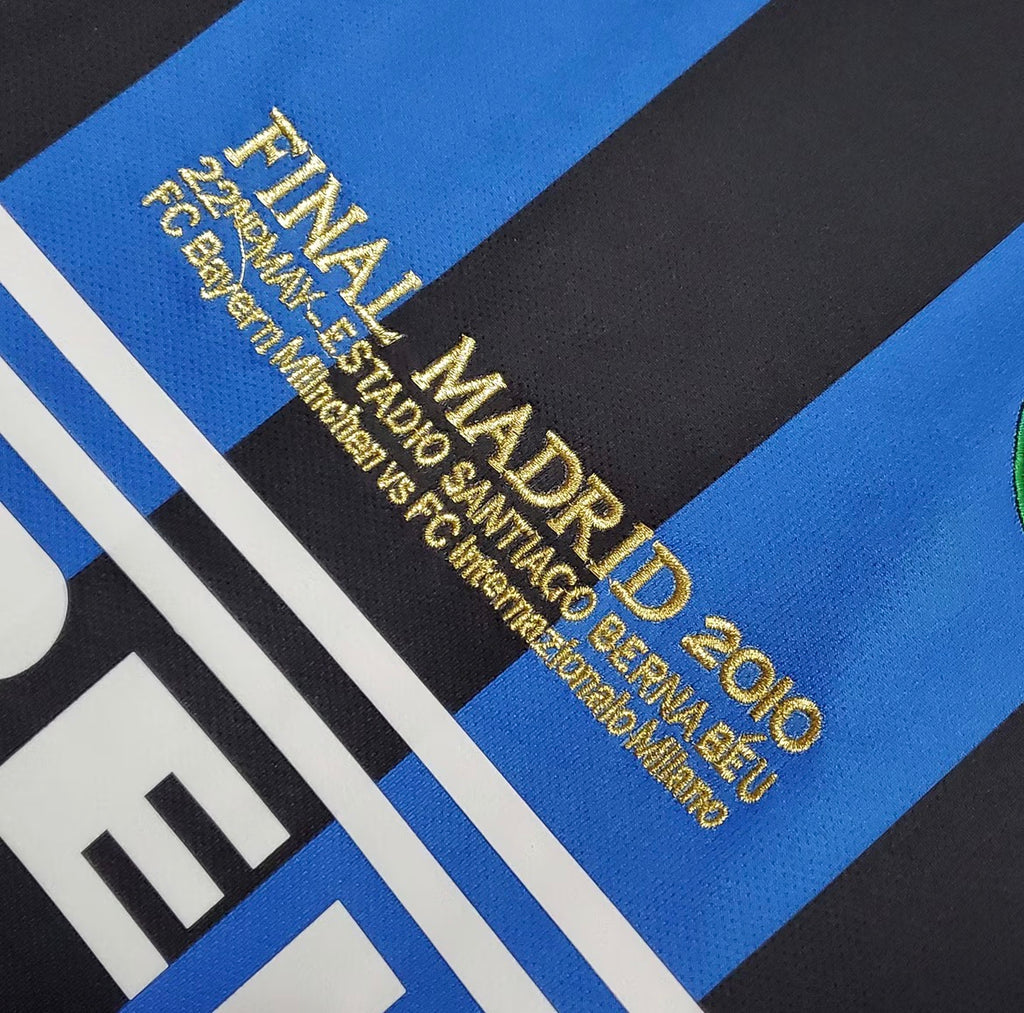 2009/10 Inter Milan Retro UCL Final Home Jersey