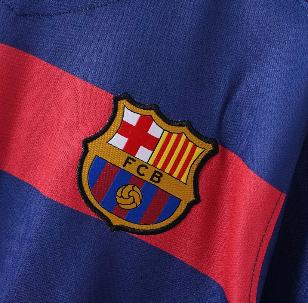 2015/16 Retro Barcelona Home Jersey