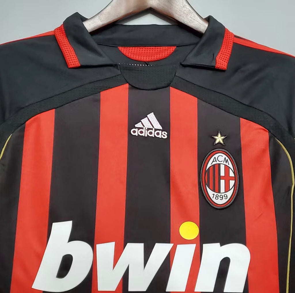 2006/07 Retro Ac Milan Home Jersey