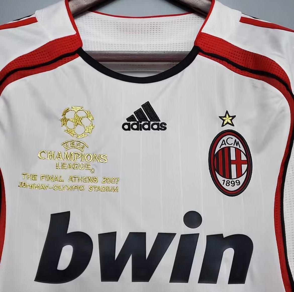 2006/07 Retro Ac Milan UCL Final Away Jersey