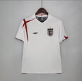 2006 Retro England Home World Cup Jersey