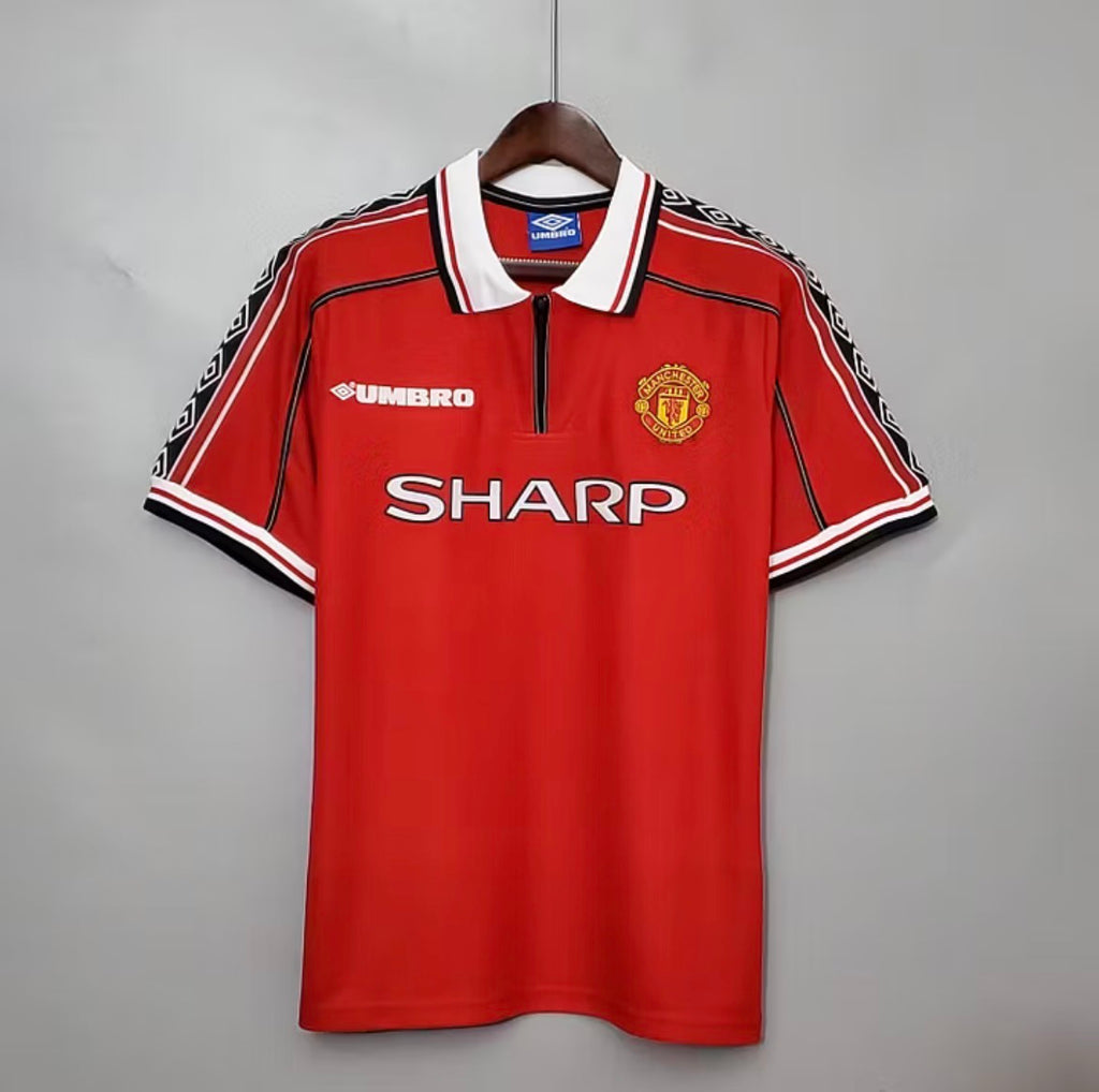 1998/99 Retro Manchester United Home Jersey