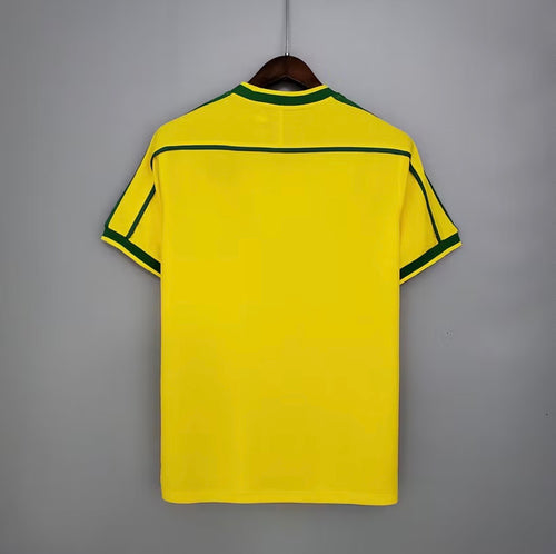 1998 Retro Brazil World Cup Home Jersey