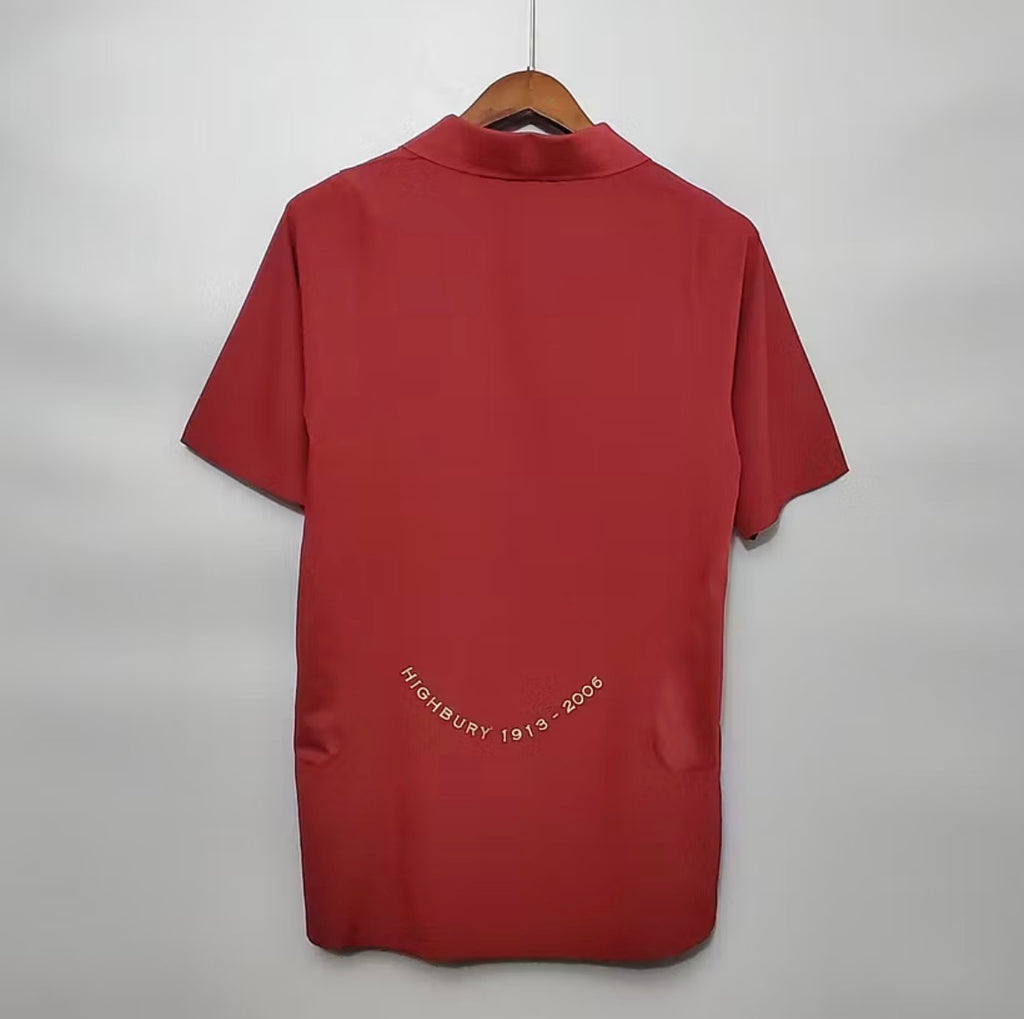 2005/06 Retro Arsenal Home Jersey