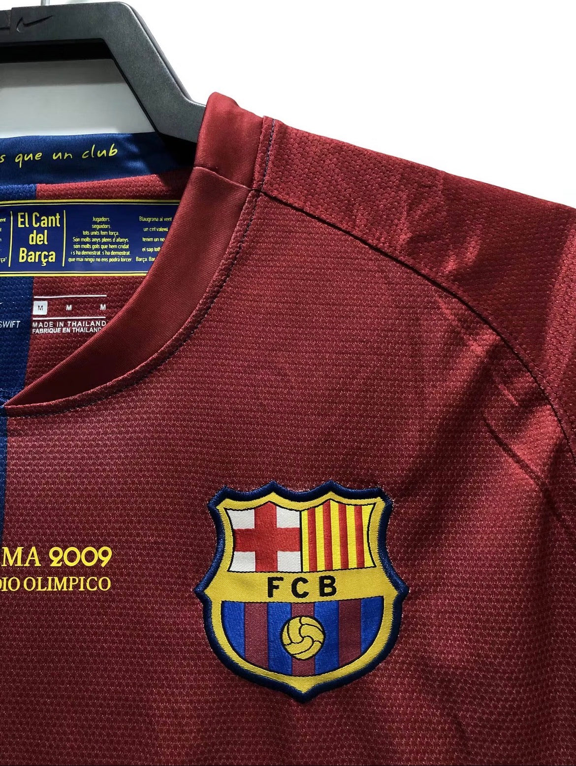 2008/09 Retro Barcelona Home UCL Final Jersey