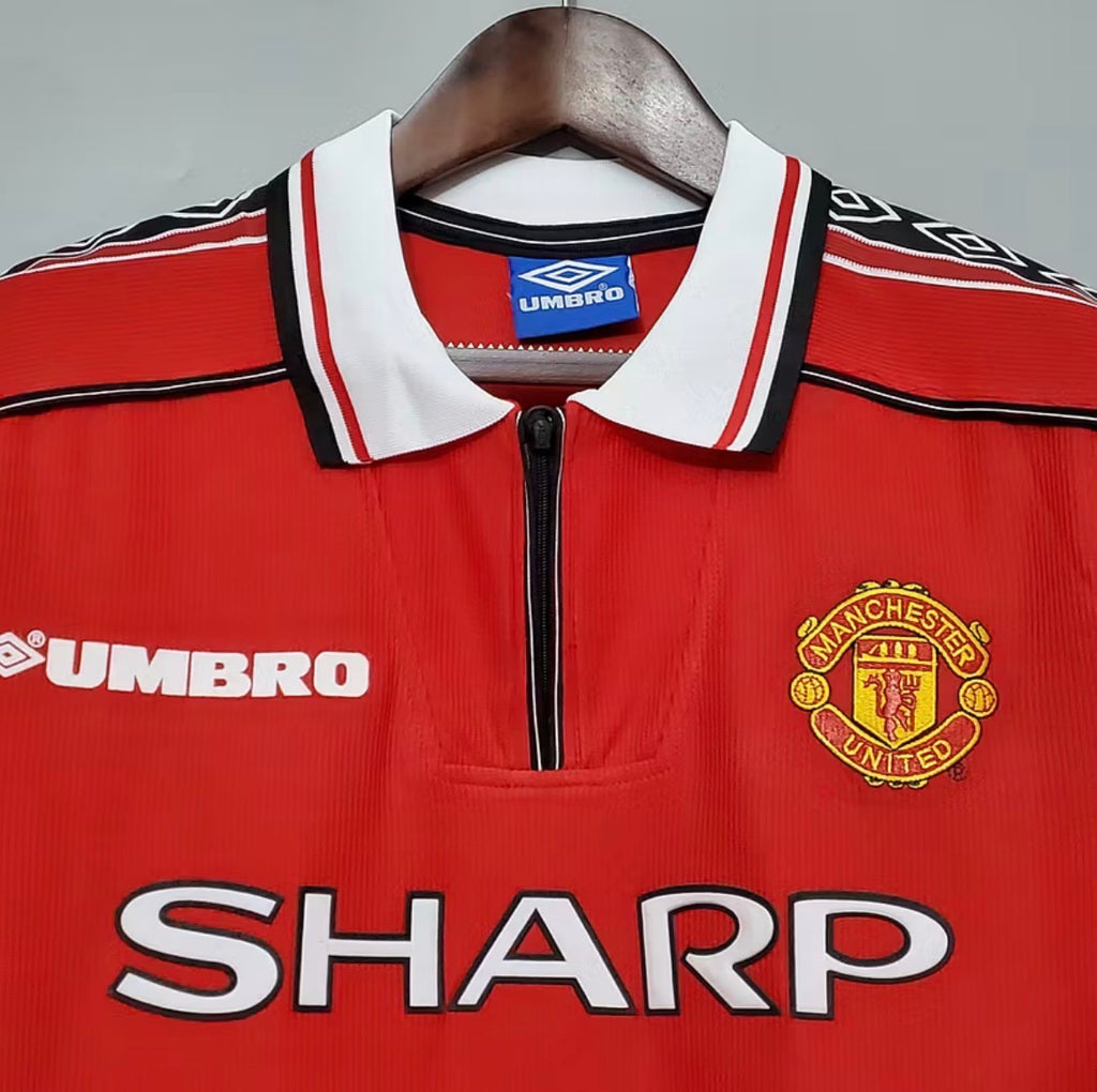 1998/99 Retro Manchester United Home Jersey